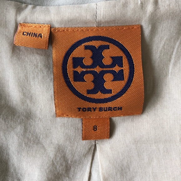 Tory Burch Liotta Cotton Blazer Jacket Women's M - Picture 4 of 7